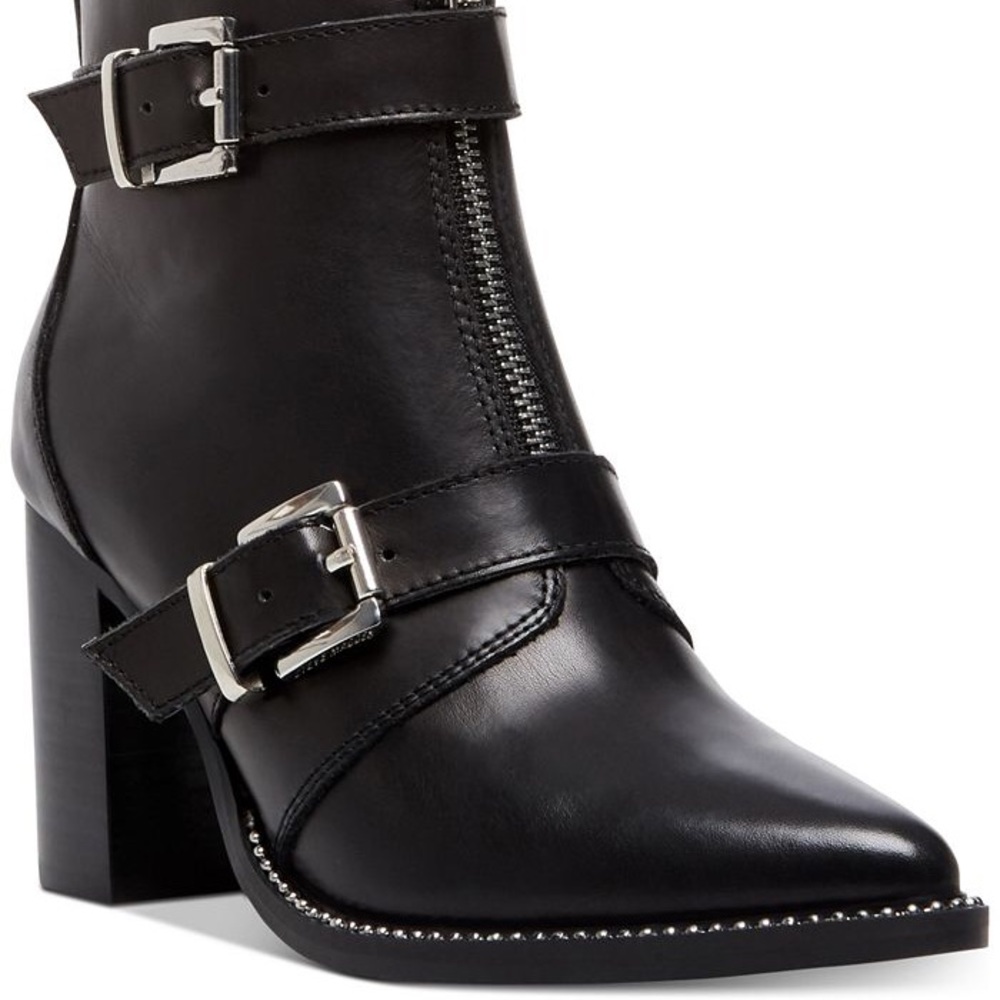 Steve Madden Halle Studded Black Bootie